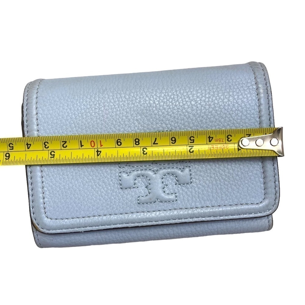 Tory Burch light blue leather wallet - Picture 6 of 16
